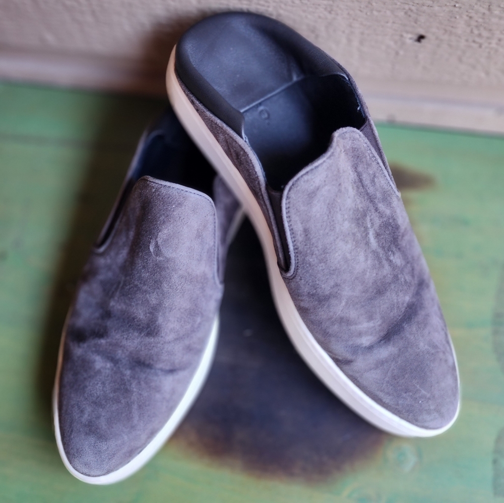 Vince suede slip on sneakers mules size 8
